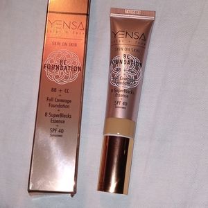 *NIB* YENSA Korean Skin on Skin BC Full Coverage Foundation in shade Warm Tan